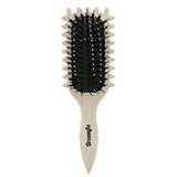 Brosse pour définir les boucles : démêle, lisse et définie ! En matériaux biosourcés Beige