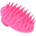 Brosse de massage cuir chevelu Eurostil avec picots souples en silicone