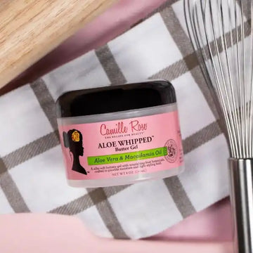 Gel Coiffant Camille Rose Aloe Whipped Butter Gel – 240 Ml, Hydratation Intense Pour Cheveux