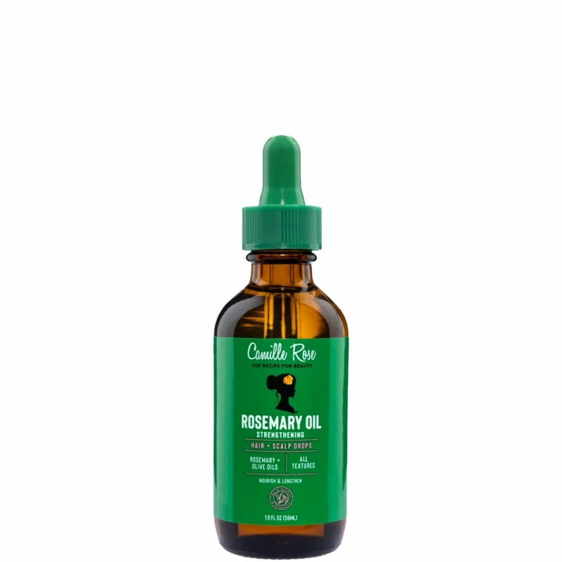 Sérum à l'huile de Romarin, de Menthe Poivrée d'extrait d'Alma pour favoriser la pousse des cheveux Camille Rose