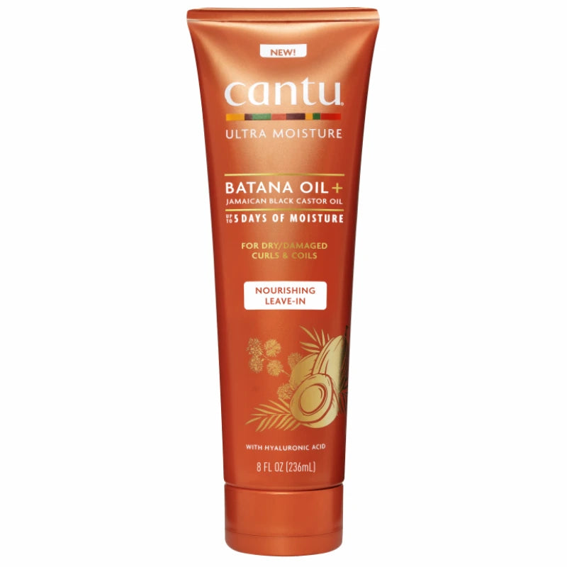 Soin nourrissant sans rinçage Leave in pour cheveux secs, abîmés, bouclés à crépus Cantu ULTRA MOISTURE