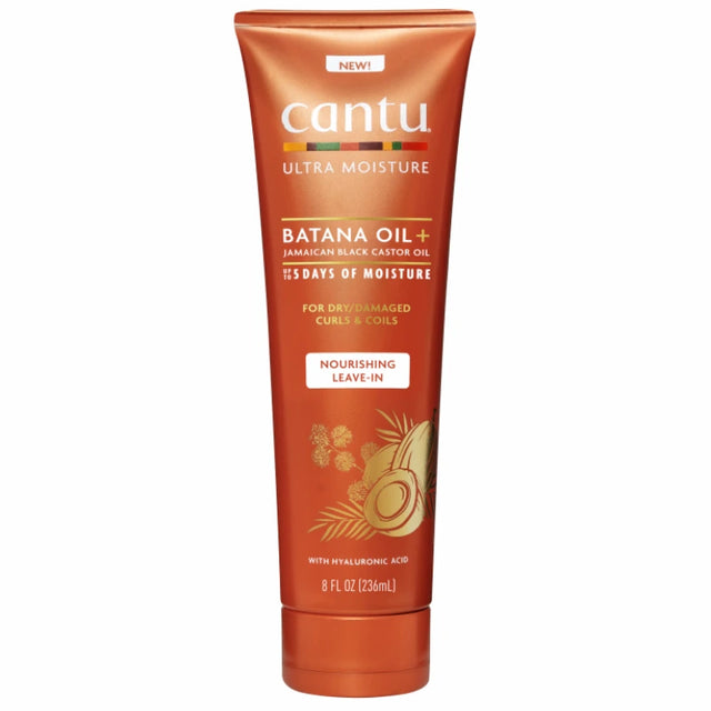 Soin nourrissant sans rinçage Leave in pour cheveux secs, abîmés, bouclés à crépus Cantu ULTRA MOISTURE