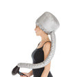 Casque sèche cheveux gonglable pour tresses, locks, boucles, cheveux peu poreux
