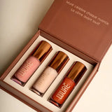 Coffret Maquillage 3 Huiles à Lèvres Wuré Lac Rose