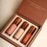 Coffret Maquillage 3 Huiles à Lèvres Wuré Lac Rose