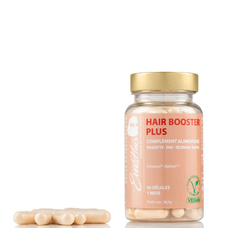 Gélules Croissance Cheveux à la Zinc Roquette Sélénium Biotine Evashair Hair Booster Plus