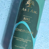 Conditioner As I am Bond Complex aux céramides, Amla et Moringa - facile le démêlage des cheveux abîmés par la chaleur ou traitement chimique (coloration, défrisage...)