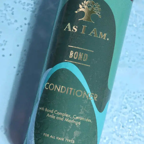 Conditioner As I am Bond Complex aux céramides, Amla et Moringa - facile le démêlage des cheveux abîmés par la chaleur ou traitement chimique (coloration, défrisage...)