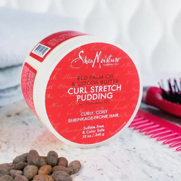 Shea Moisture Red Palm Oil - Crème Anti shrinkage Curl Stretch Pudding