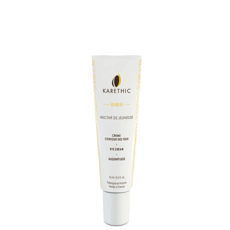 Karethic Nectar de Jeunesse – Crème Contour des Yeux au miel de fleur de Karité bio. Tube 15ml