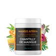 Chantilly de mangue Mango Butterfull  Afrika Nourrit les cheveux crépus épais grâce à sa formule à la mangue et chébé. Pot 250 g