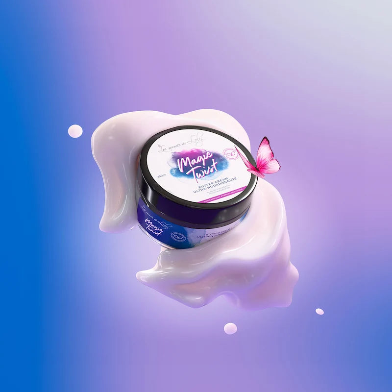 Crème Magic Twist Les Secrets de Loly Ultra nourrissant pour Cheveux Crépus