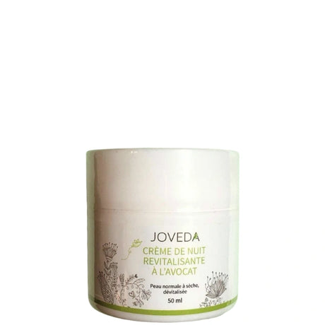 Crème de Nuit Revitalisante à l'Avocat peau normale à sèche, dévitalisée Joveda 50ml