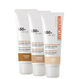 Crème teintée SPF 50+ Efficace contre UVA et B Nuhanciam 