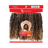 Crochet braid mèches, noir, chocolat, Lotto Twist