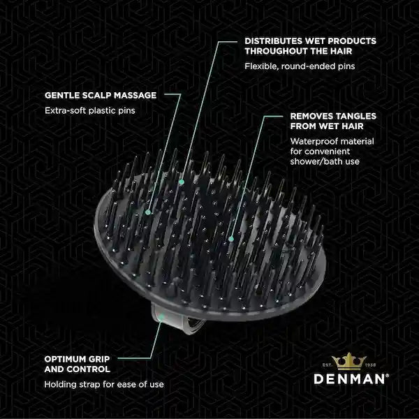 Brosse Be Bop Massage Cuir chevelu - Denman