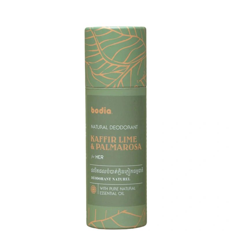 Déodorant Naturel en Stick pour Femme à base de bicarbonate de soude et huiles essentielles antibactériennes