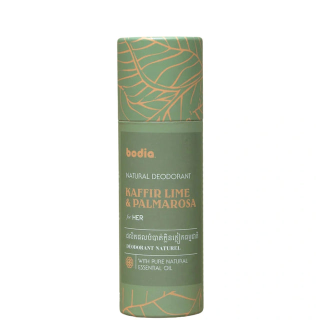 Déodorant Naturel en Stick pour Femme à base de bicarbonate de soude et huiles essentielles antibactériennes