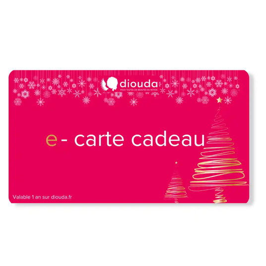 E-carte cadeau Diouda validité 1 an. Montant à choisir