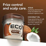 Gel capillaire pour définition des boucles et plaquer les cheveux texturés – Eco Styler Coconut Oil 473ml