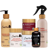 Gamme complète pour cheveux crépus, frisés