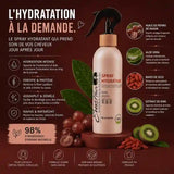 Les bienfaits du Spray hydratant Evashair pour cheveux crépus frisés bouclés