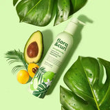 Shampoing Baobab Marula Flora and Curl pour nettoyer en douceur et renforcer les cheveux bouclés, frisés et crépus