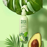 Spray Baobab Marula Flora and Curl enrichi en huiles de baobab, marula et brocoli pour nourrir les cheveux fragilisés sans les alourdir