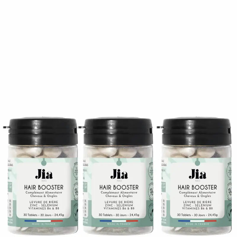 Cure 3 mois Pousse des cheveux et ongles à la levure de bière, Zinc, Sélénium et Vitamines B6 B8