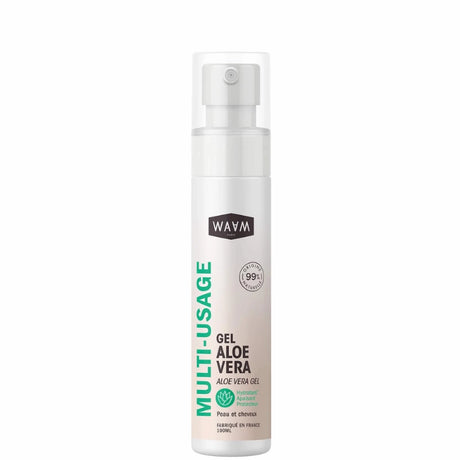 Gel d'Aloe Vera Pur 100 ml Apaisant Hydratant Protecteur WAAM Farbiqué en France