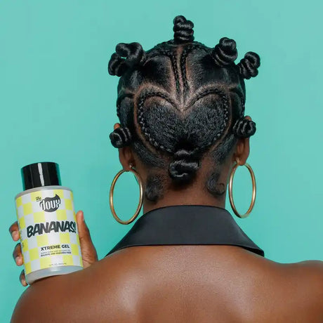 Gel coiffant pour banku knot cheveux crépus The Doux Bananas Xtreme Gel