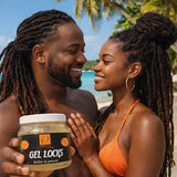Un gel hydratant et gainant, pour
maintenir l’hydratation du cuir chevelu,
maintenir la souplesse des locks,
apporter un contrôle léger aux racines, sans cartonner.