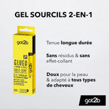 Gel Sourcils et Baby Hair Got2B waterproof fixation forte longue tenue sans résidus