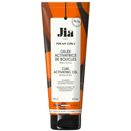Gelée activatrice de Boucles Jia Paris For My Curls à l'aloe vera, glycérine et extrait de maïs 250ml