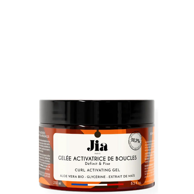 Gelée activatrice de Boucles Jia Paris For My Curls à l'aloe vera, glycérine et extrait de maïs 250ml
