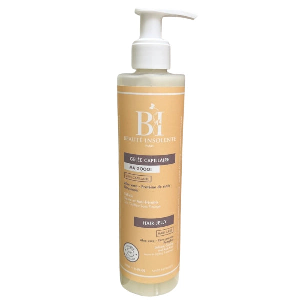 Gelée Capillaire Définition Boucles à base d'Aloe vera et Protéines de Maïs Beauté Insolente 250ml