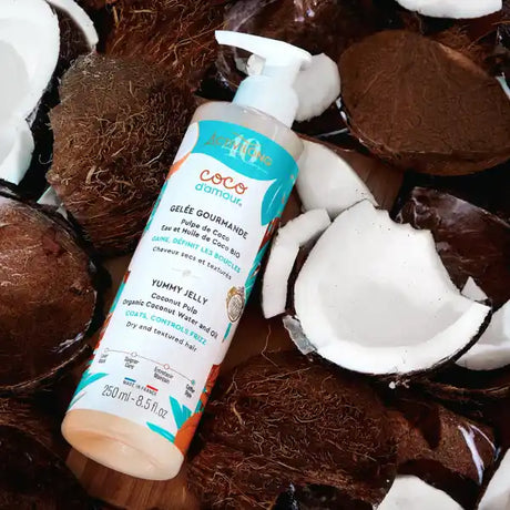Gelée Gourmande définissante et anti-frisottis pour des boucles parfaites et hydratées. Activilong Coco d'Amour