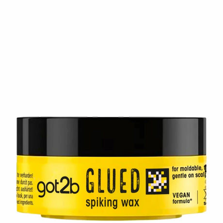 Cire coiffante fixante pour cheveux crépus, bouclés, ondulés, lisses Got2b GLUED 75ml