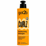 Soin démêlant et hydratant sans rinçage pour cheveux ondulés, bouclés, crépus Curlz Got2b