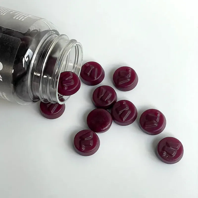 Madame La Présidente - Les gummies vitaminés Hair Boost concentrent des nutriments pour agir sur le cuir chevelu et le follicule pileux et faire pousser les cheveux plus vite.