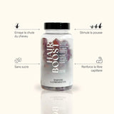 Madame La Présidente Les gummies hair boost stimulent la pousse, apportent de la vitalité aux cheveux et réduisent la chute.