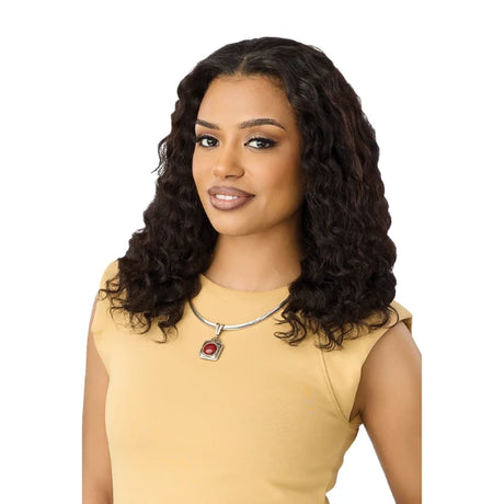 Perruque Demi-tête ondulé Human Hair 16''  HH Deep Wave - Outré Hair
