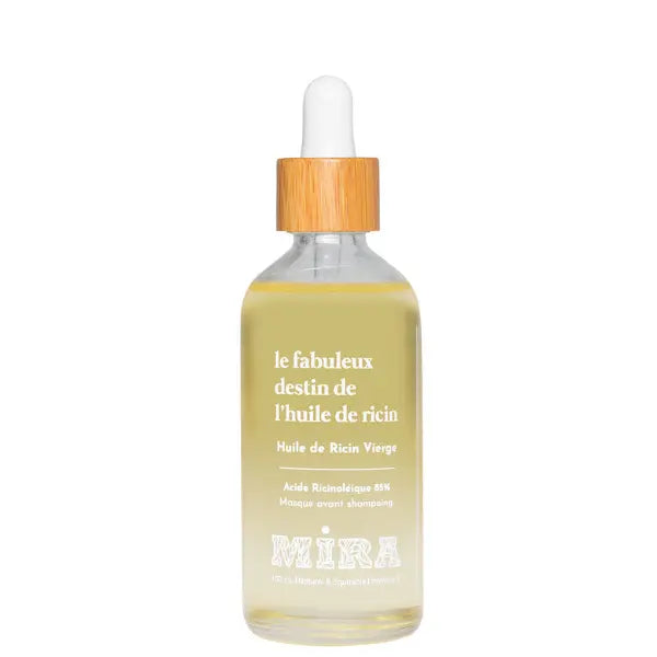 Huile de Ricin vierge pour les cheveux et les ongles. Contenance 100ml My Mira