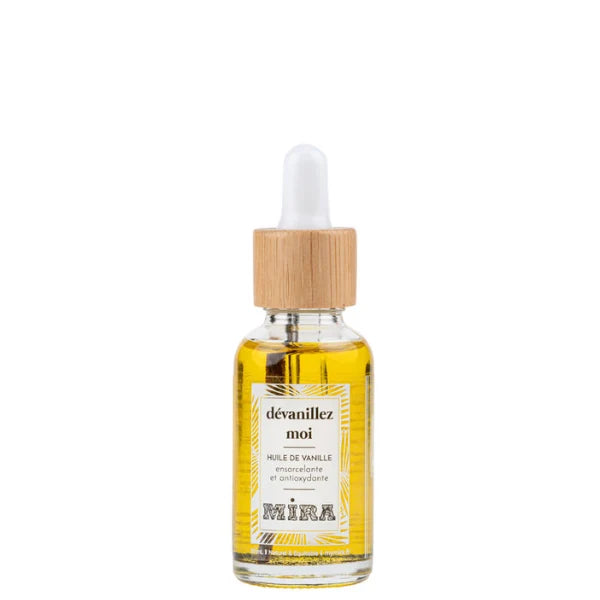 Huile de vanille pour nourrir les cheveux et la peau Mira