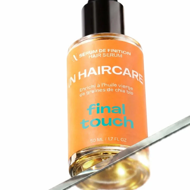 Sérum de finition brillant In Haircare anti frisottis texture légère pour toutes textures de cheveux