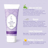 Curl Devotion Gelly Inhairitance enrichie en Rose de Jéricho, ginseng et actifs hydratants pour définir les boucles sans effet carton