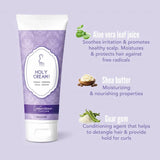 Holy Cream Inhairitance avec aloe vera, beurre de karité et gomme de guar pour hydrater et définir les boucles