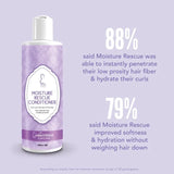 Après-shampoing Moisture Rescue Low Porosity Inhairitance formule légère sans protéines pour cheveux secs et peu poreux