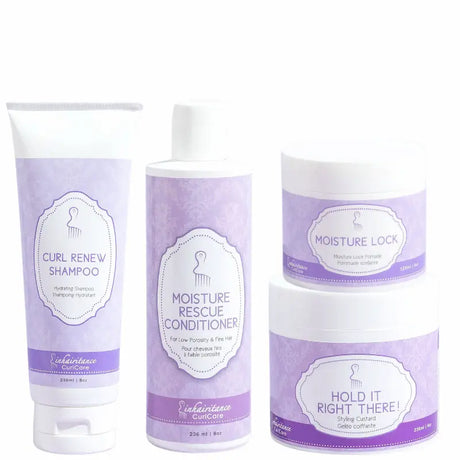 Apportez de la définition aux Cheveux crépus épais avec la routine Inhairitance pour faible porosité