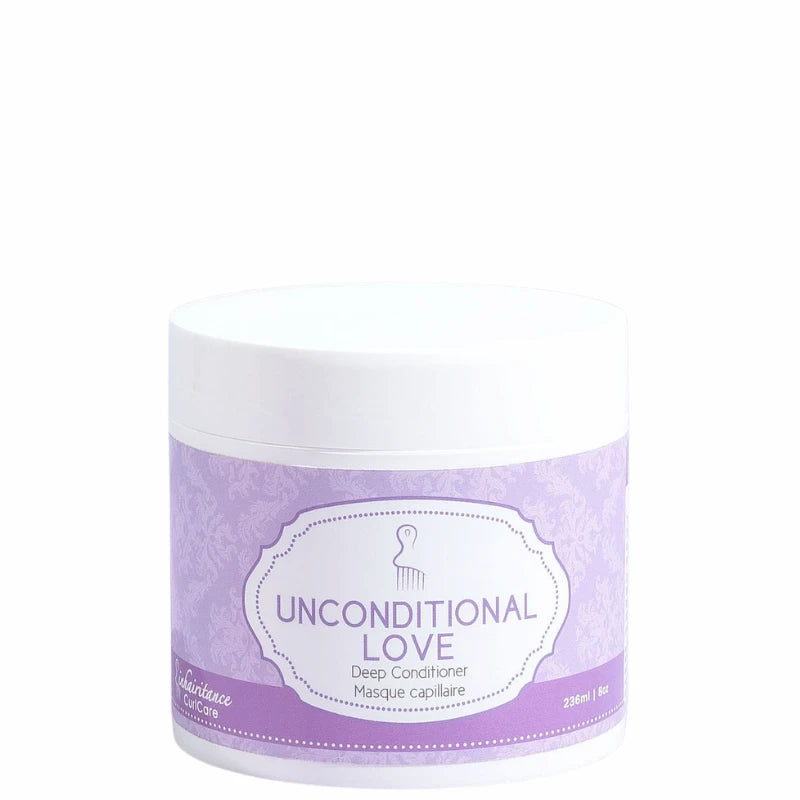 Masque Capillaire Unconditional Love Inhairitance pour cheveux bouclés, frisés et crépus, hydratation intense, démêlage facile et rétention d'hydratation durable